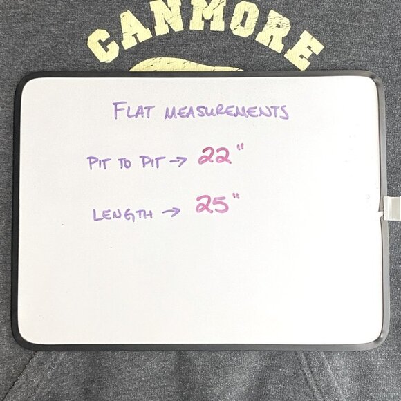 Vintage Canmore Canada Grey Hoodie M - Picture 7 of 13
